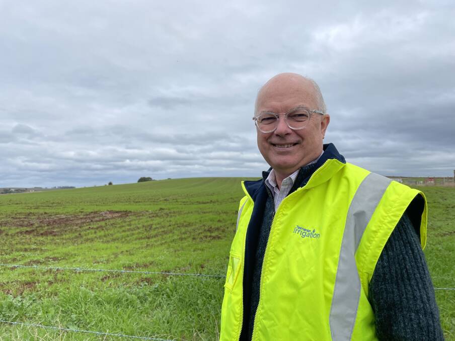 Tasmanian Irrigation CEO Andrew Kneebone. Picture supplied 