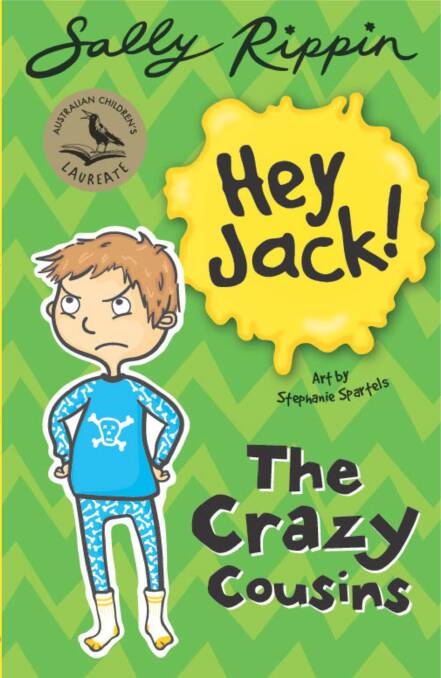 Sally Rippin's Hey Jack! book, The Crazy Cousins. Picture Hardie Grant