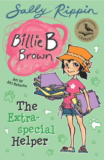 Sally Rippin's Billie B Brown book, The Extra-Special Helper. Picture Hardie Grant