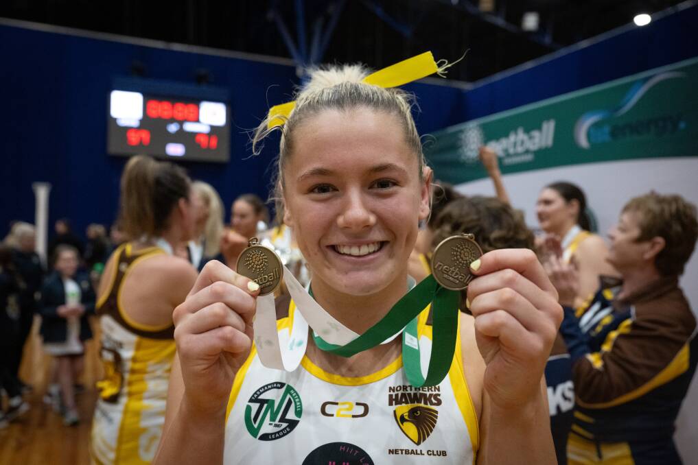Hawks young gun Ellie Marshall was named grand final MVP in her side's win against Cavaliers. Picture by Paul Scambler
