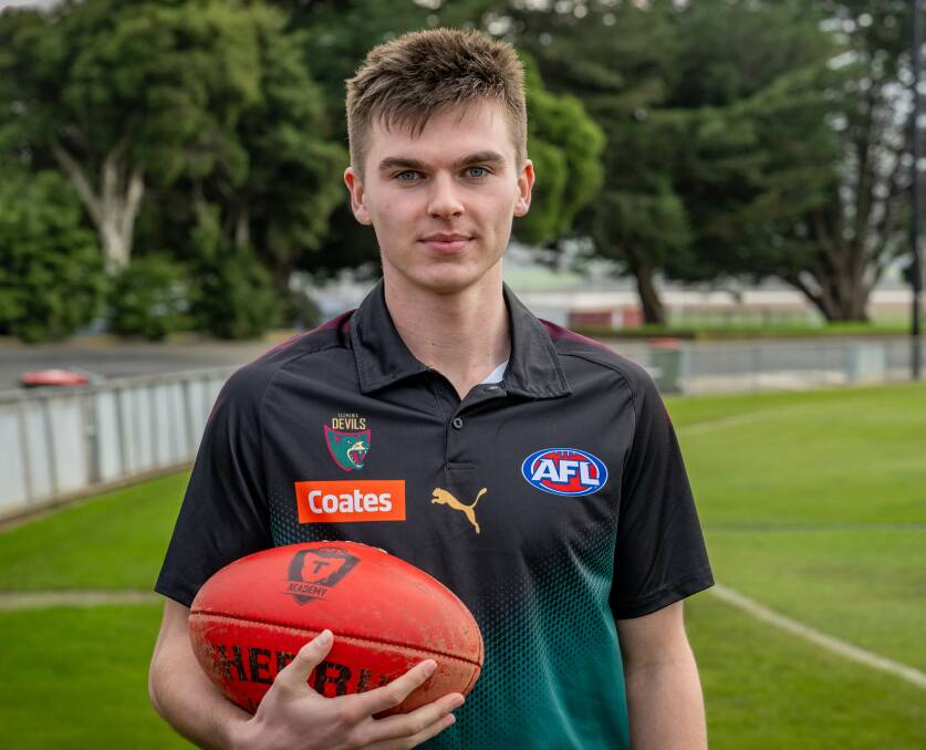 Colby McKercher became the highest-drafted product of the Tasmanian football pathway after he was selected at pick two by North Melbourne.