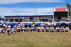 Riders stopped at Deloraine Football Club's ground. Picture supplied