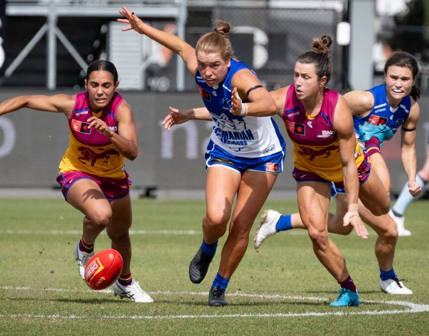 Mia King played in last year's AFLW grand final against Brisbane. Picture by Paul Scambler
