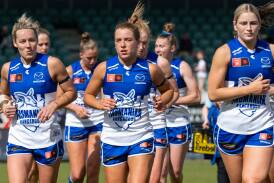 Mia King will be a key member in North Melbourne's maiden AFLW grand final. Pictures by Paul Scambler