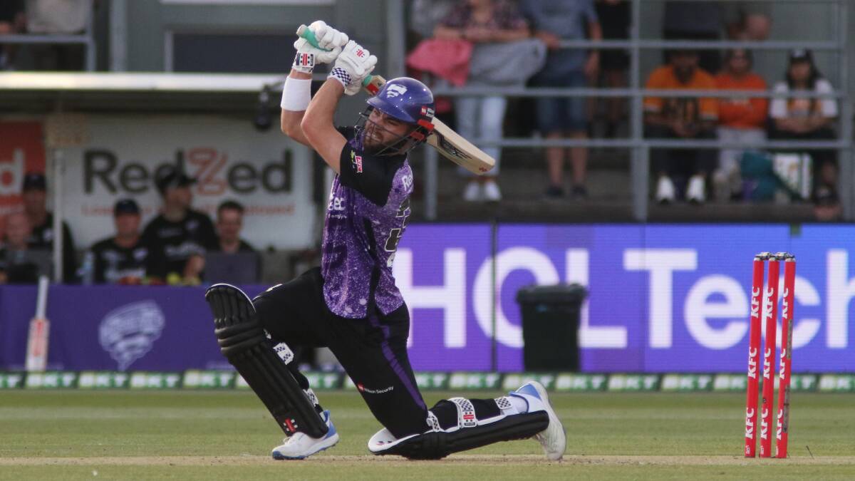 Caleb Jewell was the Hurricanes' best with the bat, hitting a boundary-filled 42 of 24 balls.