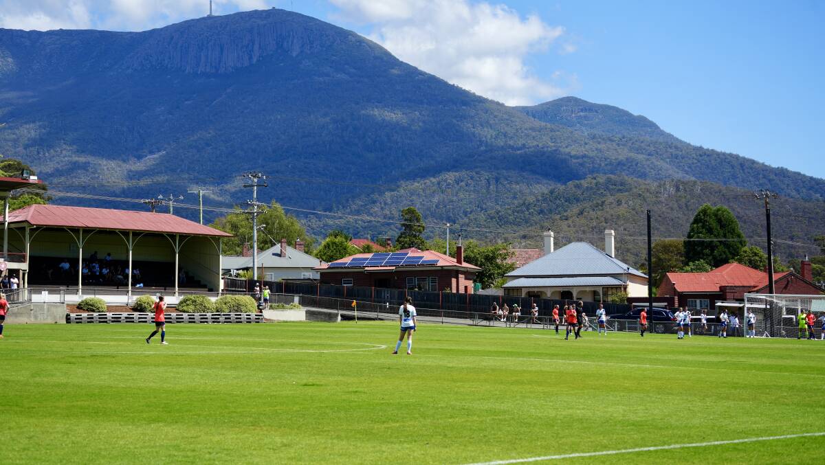 The Tasmanian Team will be based at South Hobart's D'Arcy Street. Picture by Victoria Morton/South Hobart FC