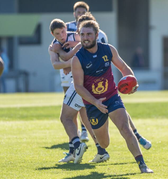Old Scotch recruit Josh Frankcombe helped his new side to a dominant victory. Picture by Phillip Biggs