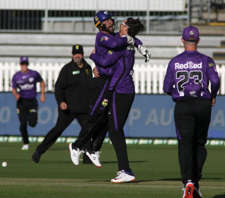 Matthew Wade and Tim David will be key to the Hurricanes' chances this season. Picture by Rick Smith