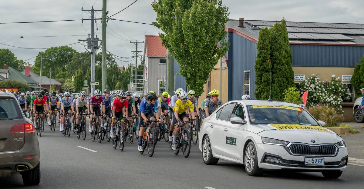 The tour's Friday stage began in Longford.