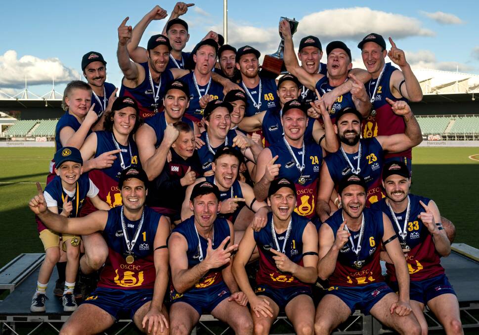 Can anyone knock off Old Scotch as premiers in the 2024 NTFA division one season? Picture by Phillip Biggs
