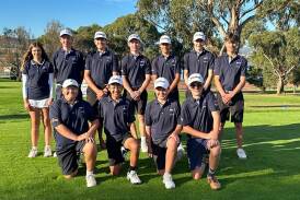 The Northern team won the junior matchplay series against the South. Picture suplied