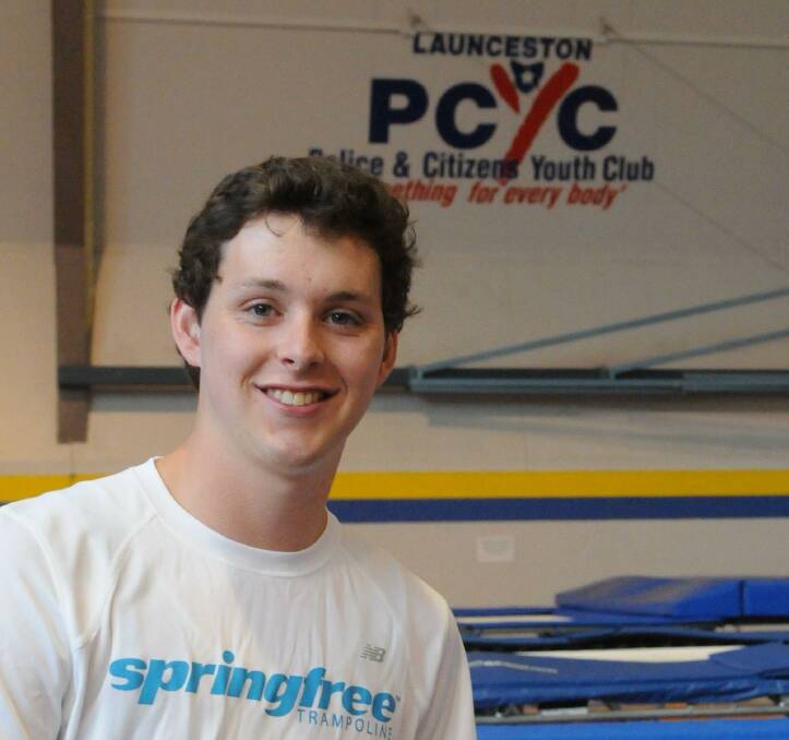 Jack Penny at Launceston PCYC in 2013. Picture by Paul Scambler