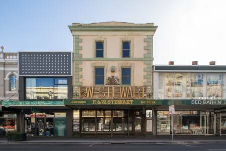 The F&W Stewart building on Charles Street. Picture supplied. 
