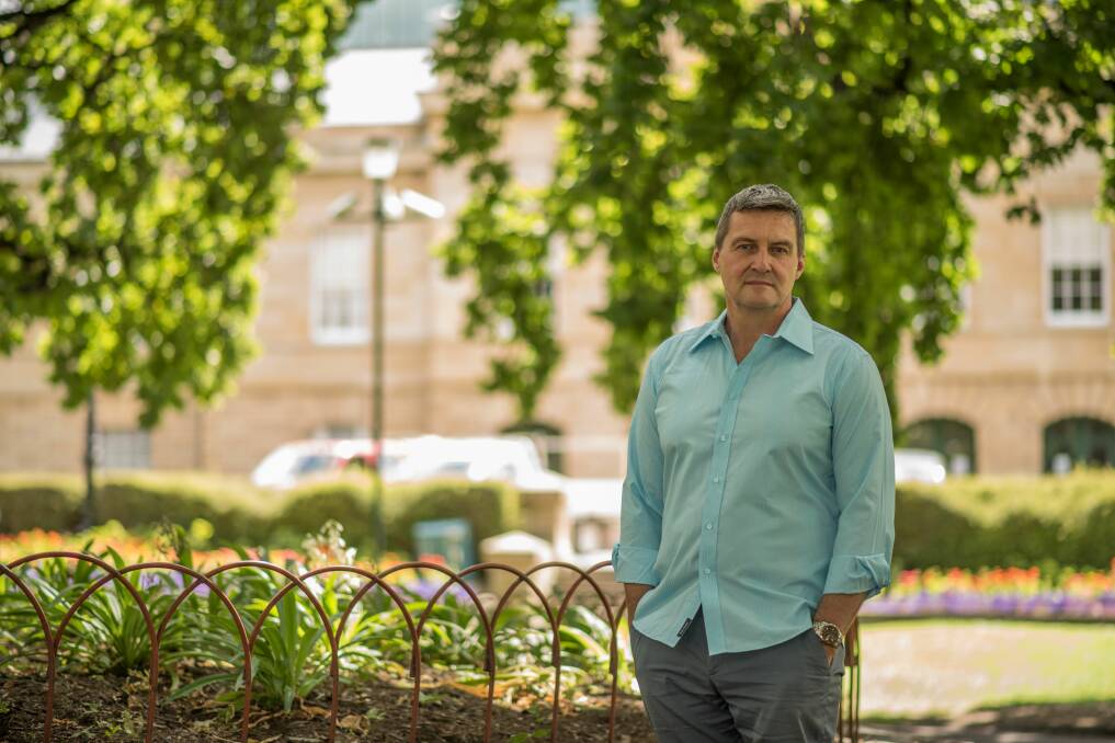 Mr Croome said Tasmania's initial hostility to homosexuality stemmed from fears of same-sex relations between convicts. Picture by Scott Gelston