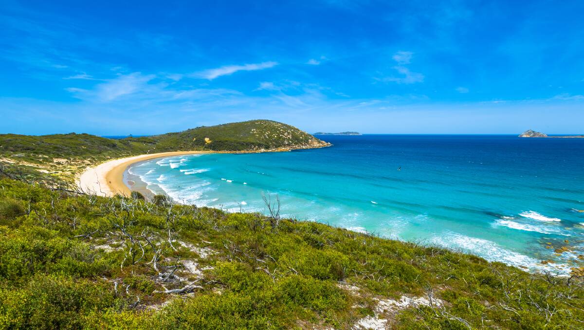 Victoria's Squeaky Beach in Wilsons Promontory National Park is Tourism Australia's top Australian beach of 2024. Picture by Shutterstock