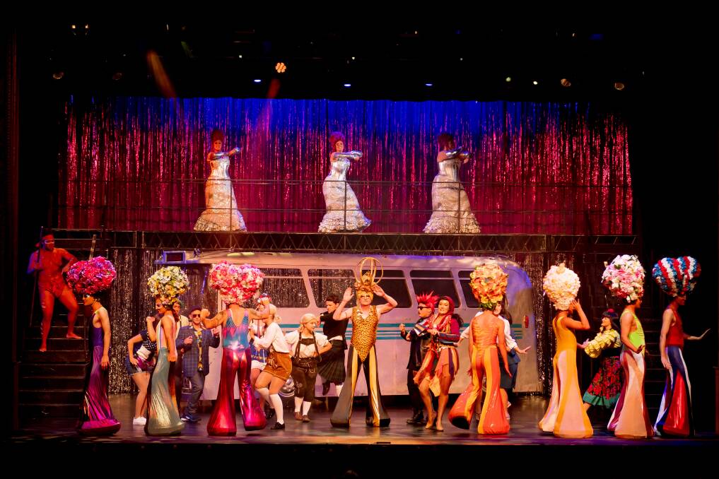 Encore Theatre Companys 2023 production of PRISCILLA Queen of the Desert may well have set the stage for their upcoming show 'Chess' for 2024. Picture by Phillip Biggs