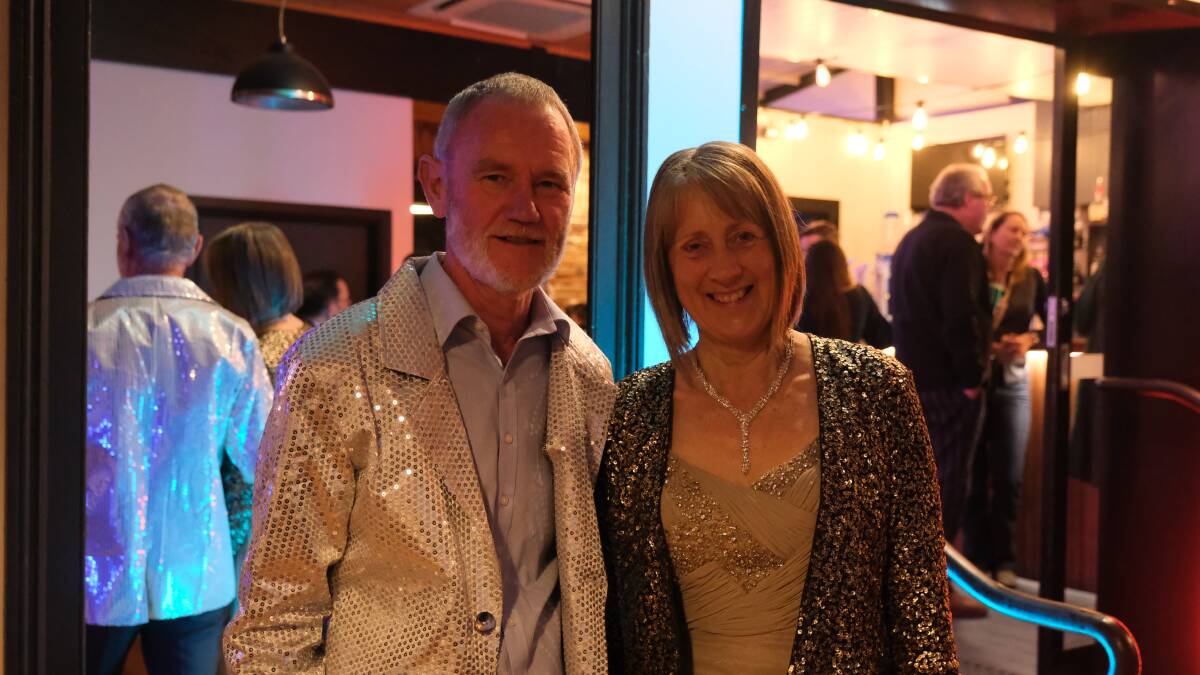 Former Launceston mayor Albert van Zetten and Lyndle van Zetten at BOFA's opening night. Picture by Declan Durrant