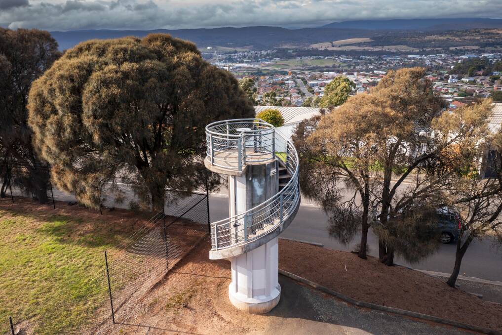 The Talbot Road lookout. Picture by Phillip Biggs