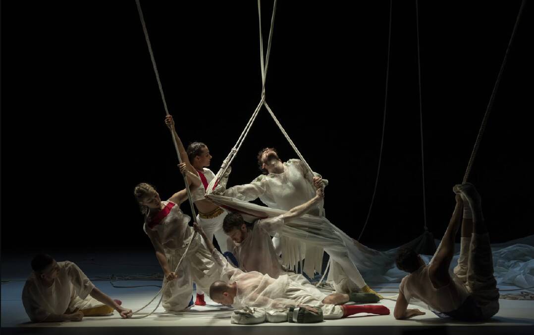 The Sydney Dance Company's The Shell, A Ghost, The Host & The Lyrebird. Picture by Pedro Greig