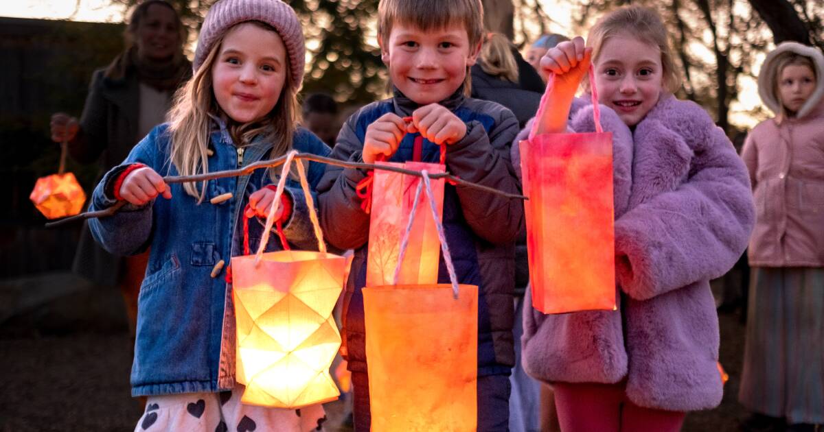 Tamar Valley Steiner School donates to Vinnies at lantern parade | The Examiner