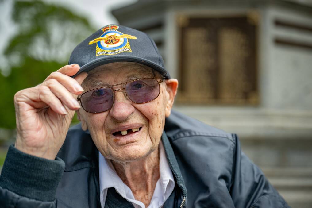 99 AND COUNTING: WWII veteran Edward James, of Legana, will turn 100 in February. Picture by Paul Scambler
