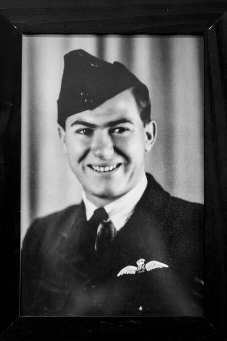 Mr James during his serving years. Picture by Paul Scambler/family photo