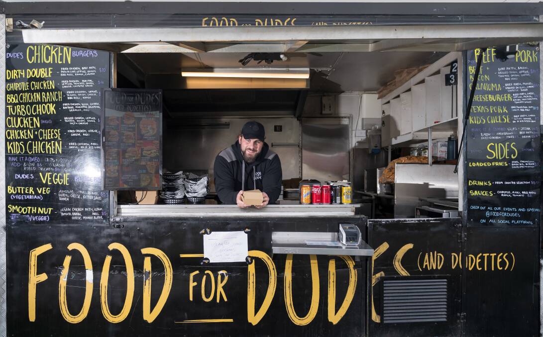  Ben Chapman started Food for Dudes (and Dudettes) in 2016. Picture by Philip Biggs