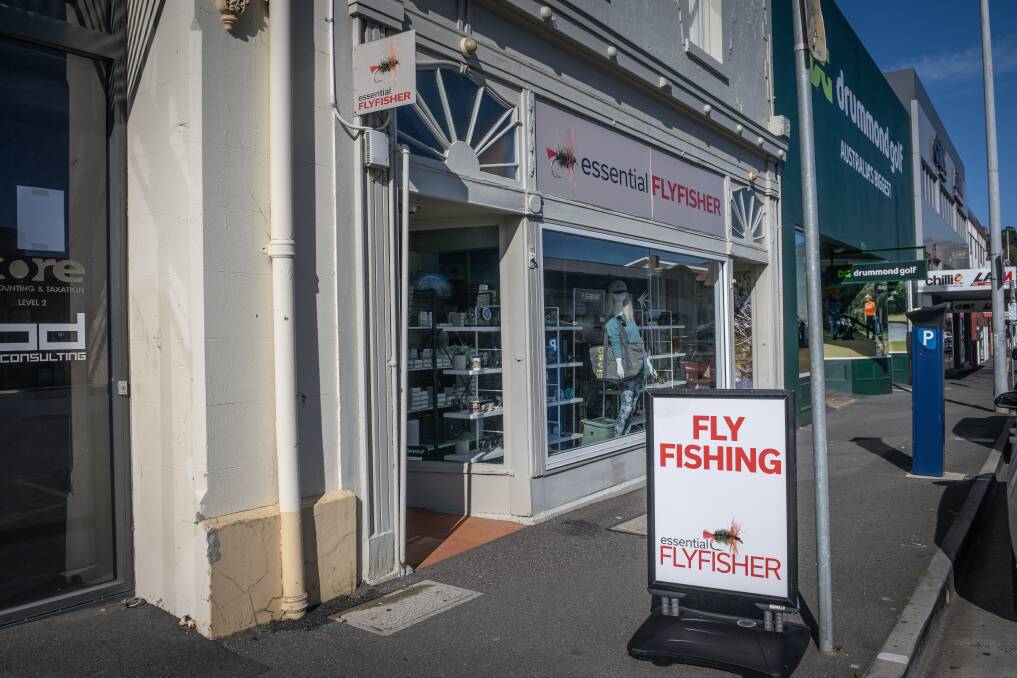 The Essential Fly Fisher store in Launceston. Picture by Craig George. 