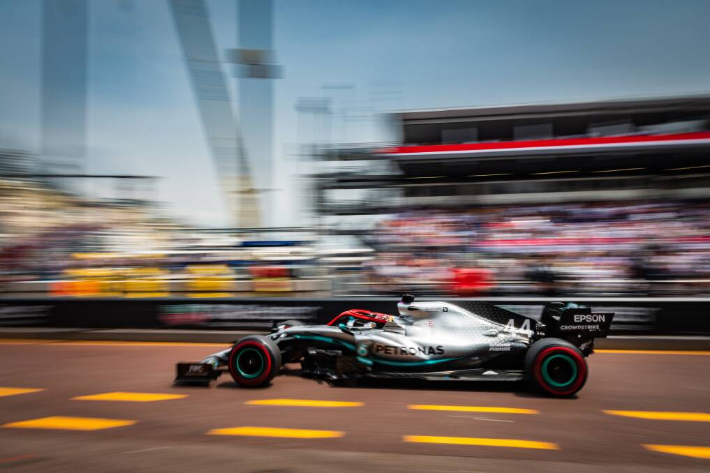 DOMINATION: Lewis Hamilton burns through through the competition in Monaco 2019. Mercedes Benz is confident they'll do the same at Silverstone and maintain their sterling race record.