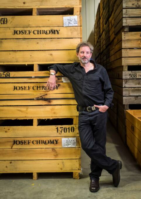 FAREWELL: Josef Chromy Wines' Jeremy Dineen is moving on. Picture: Chris Crerar.
