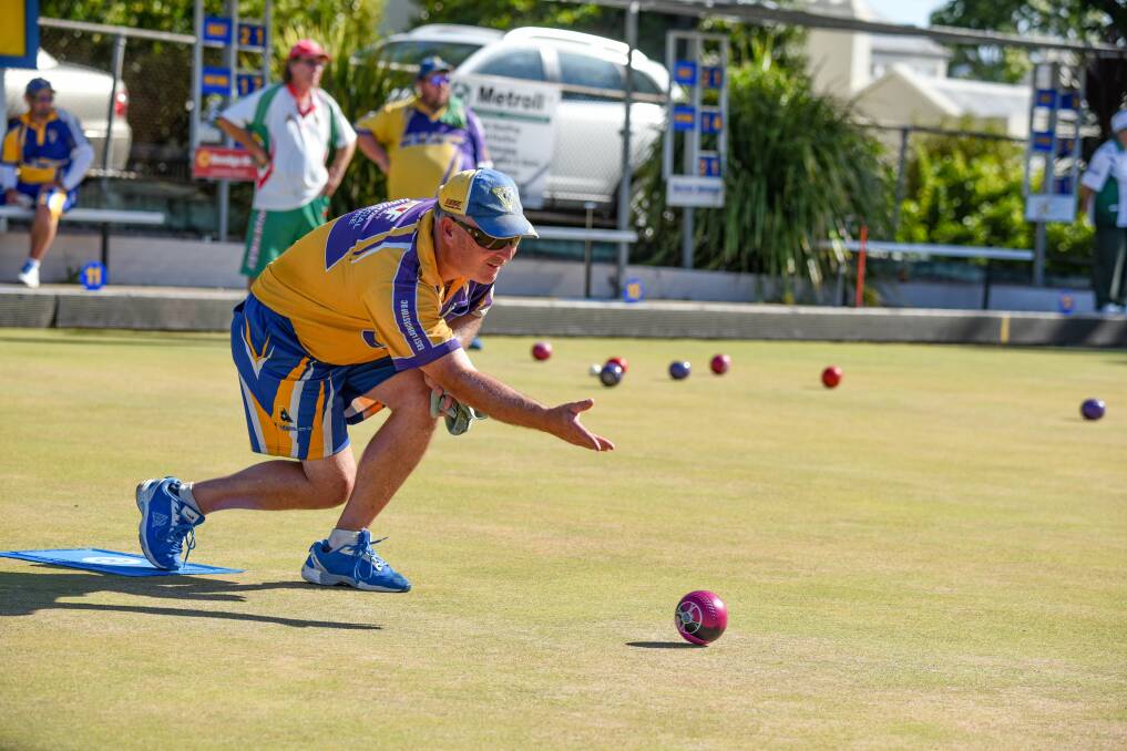 SO CLOSE: East Launceston's Will Springer looked liked he would have a runaway win, but went down by one shot to North Launceston's Jarrod Howard. Picture: Paul Scambler. 