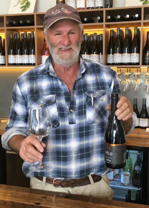PAY OFF: Rod Thorpe says Velo Wines' cellar door is enjoying a good year. Image credit: Supplied.