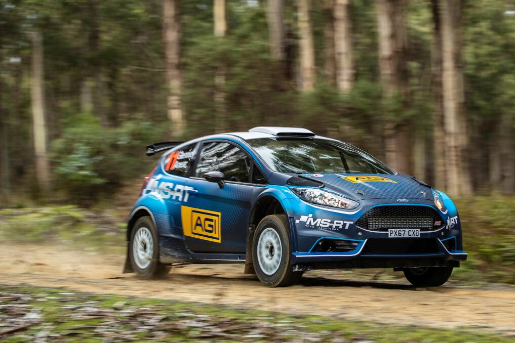 The brand new Ford Fiesta R5 will be crewed by Luke Annear and Steve Glenney in the rally next weekend.