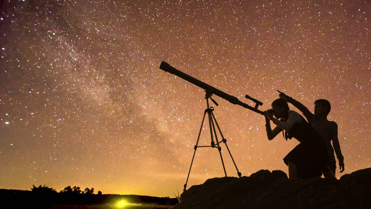 UNIVERSAL APPEAL: Enjoy the wonders of the night sky with a new telescope. 