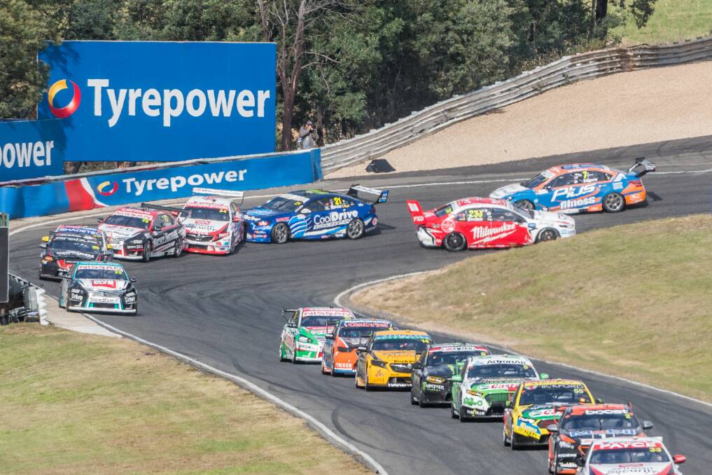 THE PITS: Supercar organisers appear less-than-committed to the Tasmanian event with a limited support program and, for the first time since 1960, no live commentator at the track for the event. Picture: Phillip Biggs