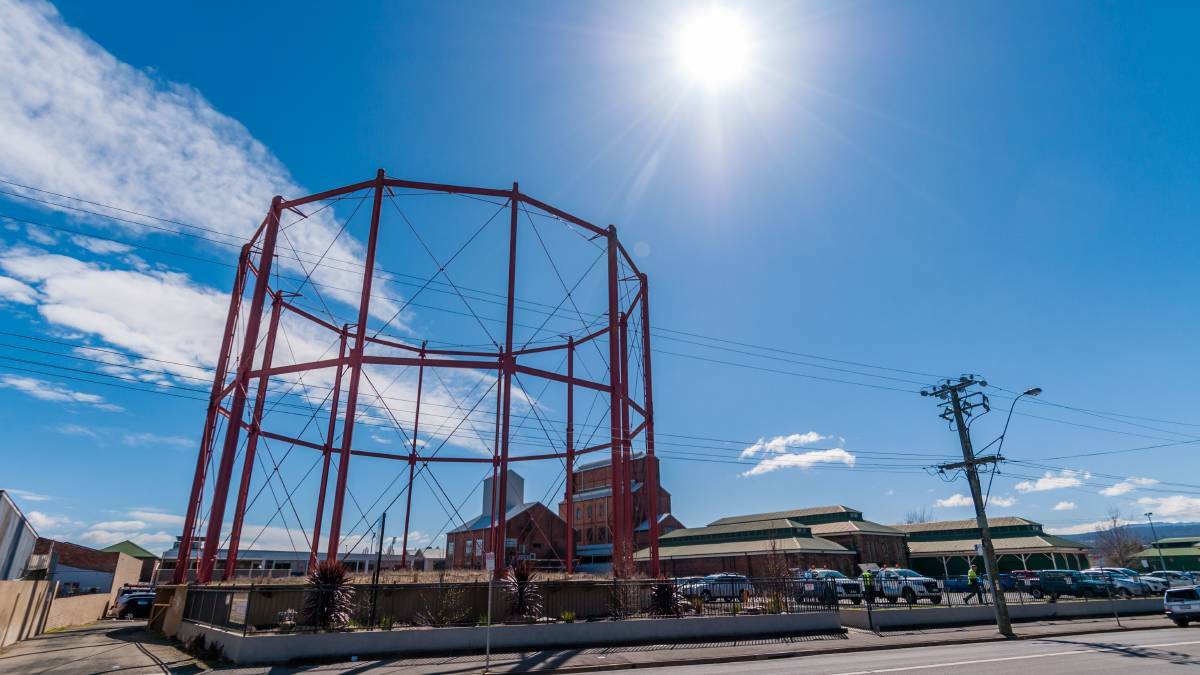 IN THE PIPELINE: The redevelopment of the Gasworks site is just one of a number of projects ear-marked for Launceston this year. Picture: Phillip Biggs