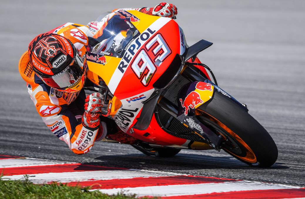 BOUNDLESS: Marc Marquez recently locked in a sixth Moto GP championship title, adding to the 125cc (2010) and 250cc (2012) class crowns he has also claimed. Picture: Hafiz Johari