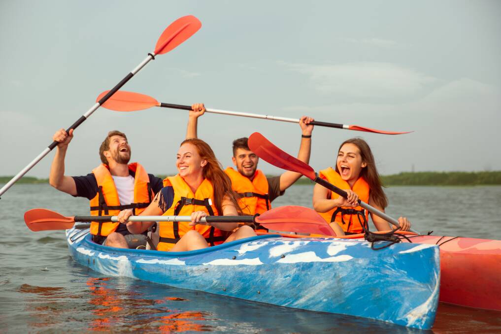 SAFETY FIRST: When taking to the water in a kayak, canoe or paddle board having the right safety equipment is a must to prepare you for any eventuality. Picture: Shutterstock