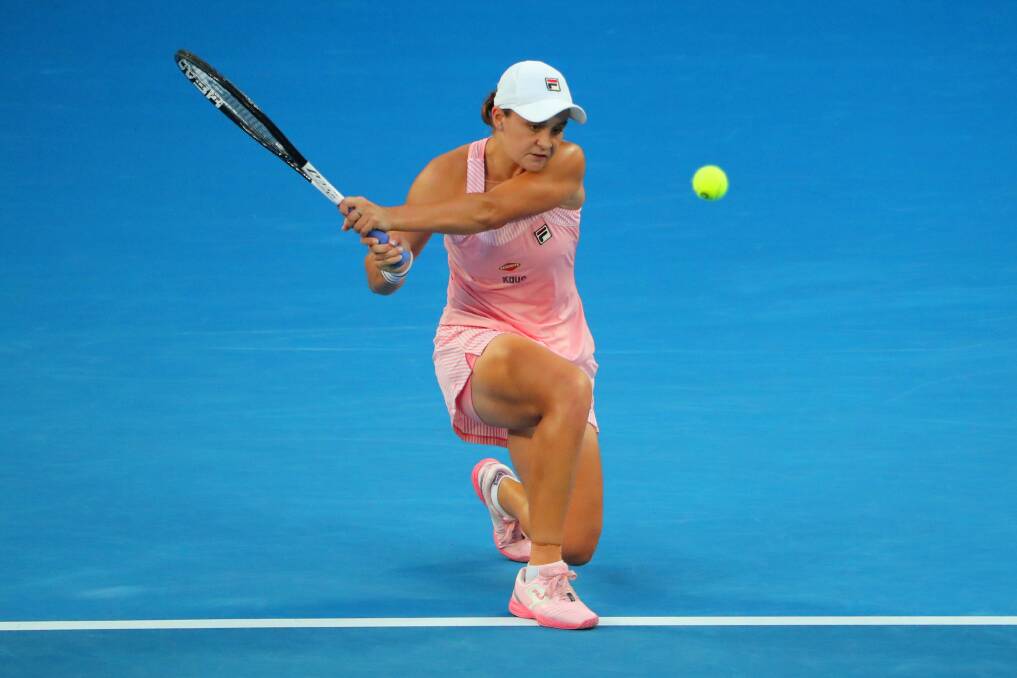 BASE LINE: Home country advantage has rarely meant so much for players like Ash Barty.