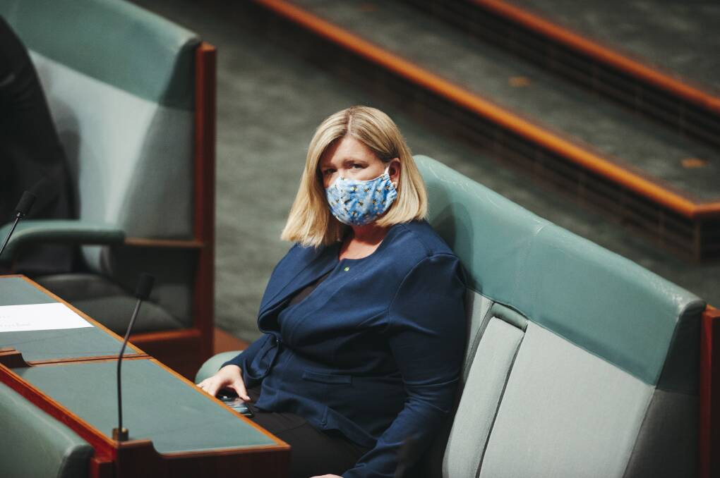 SORRY ABOUT THAT: The ongoing disarray the Morrison government could cost Bridget Archer her seat in Bass ... unless they can come with something spectacular for northern Tasmania. Picture: Dion Georgopoulos