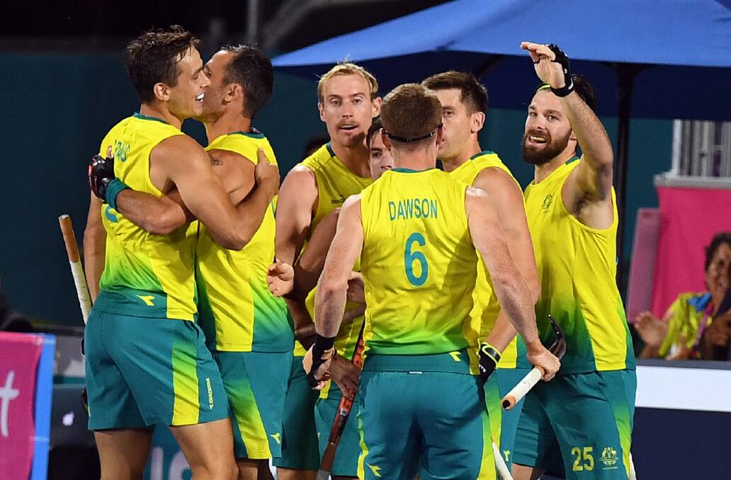 PIECE OF THE PIE: It is not feasible that Australian teams competing in sports like hockey would continue in the international arena without the support of public funding. Picture: AAP Image/Dan Peled 
