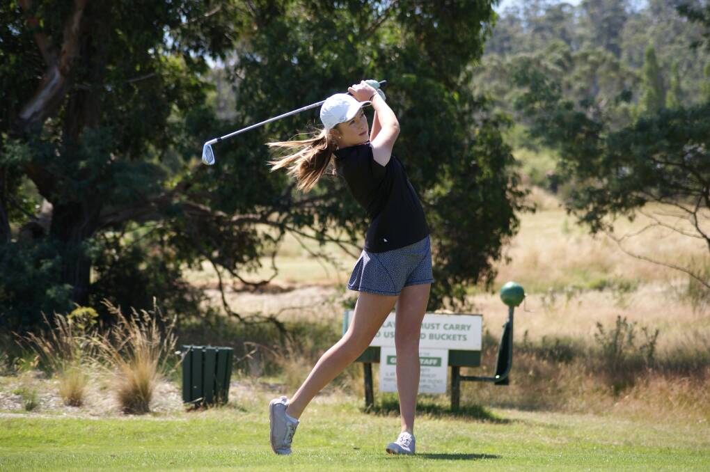 TEAM NORTH: Lily Caelli is part of the team to take on the south at Kingston Beach Golf Club at the end of April. 