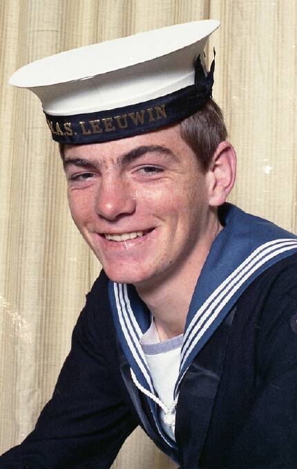 Glenn Cash spent six years in the navy. Picture: supplied