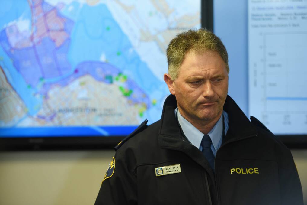 LOUD AND CLEAR: Northern Commander Brett Smith has a strong message to road users.