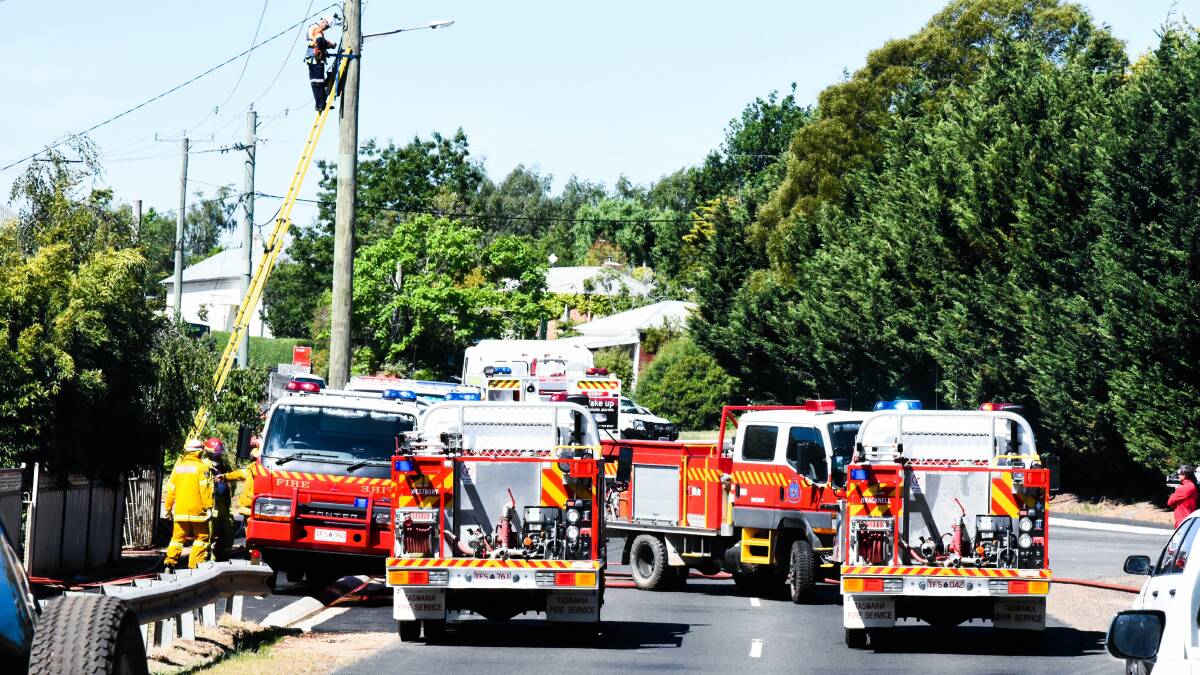 Tasmania Fire Service Tasmania Police Respond To Two Blazes In One Day The Examiner 