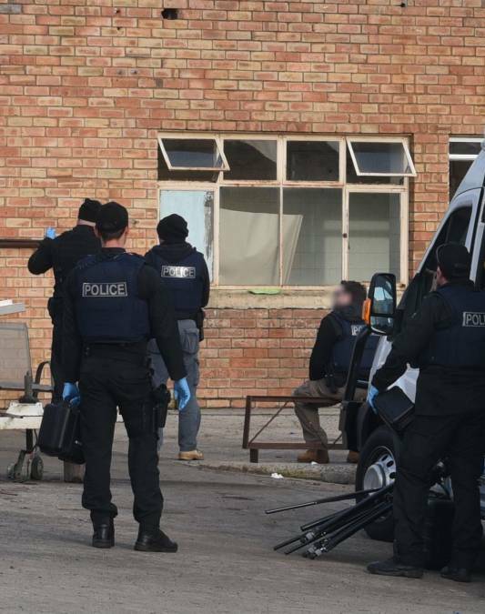 Police searched a property off Killafaddy Road on Thursday as part of Operation Alert. Picture: Paul Scambler