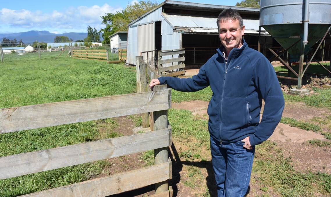 LEARNING: Tasmanian agricultural eduation lead teacher Andrew Harris has been working hard to help develop a new agricultural framework for Tasmanian school students. 