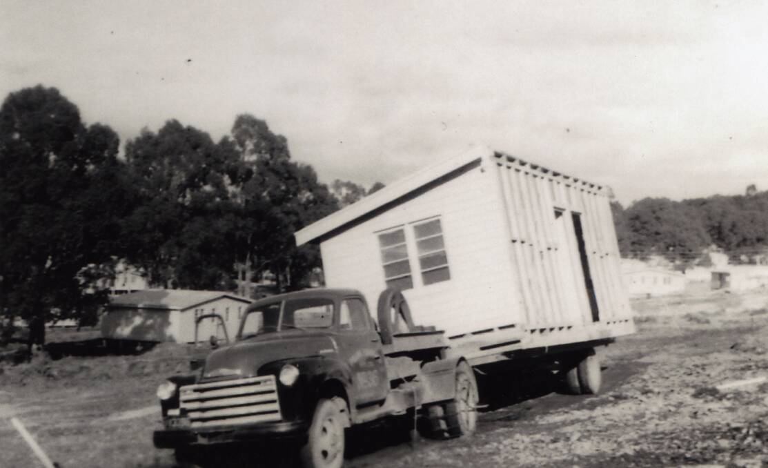 MOBILE HOMES: Portable Hydro homes were transported between villages dependent on demand. 