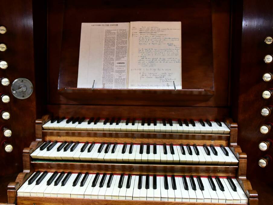 MEMORABLE MUSIC: The  Albert Hall organ, which has about one million parts.
