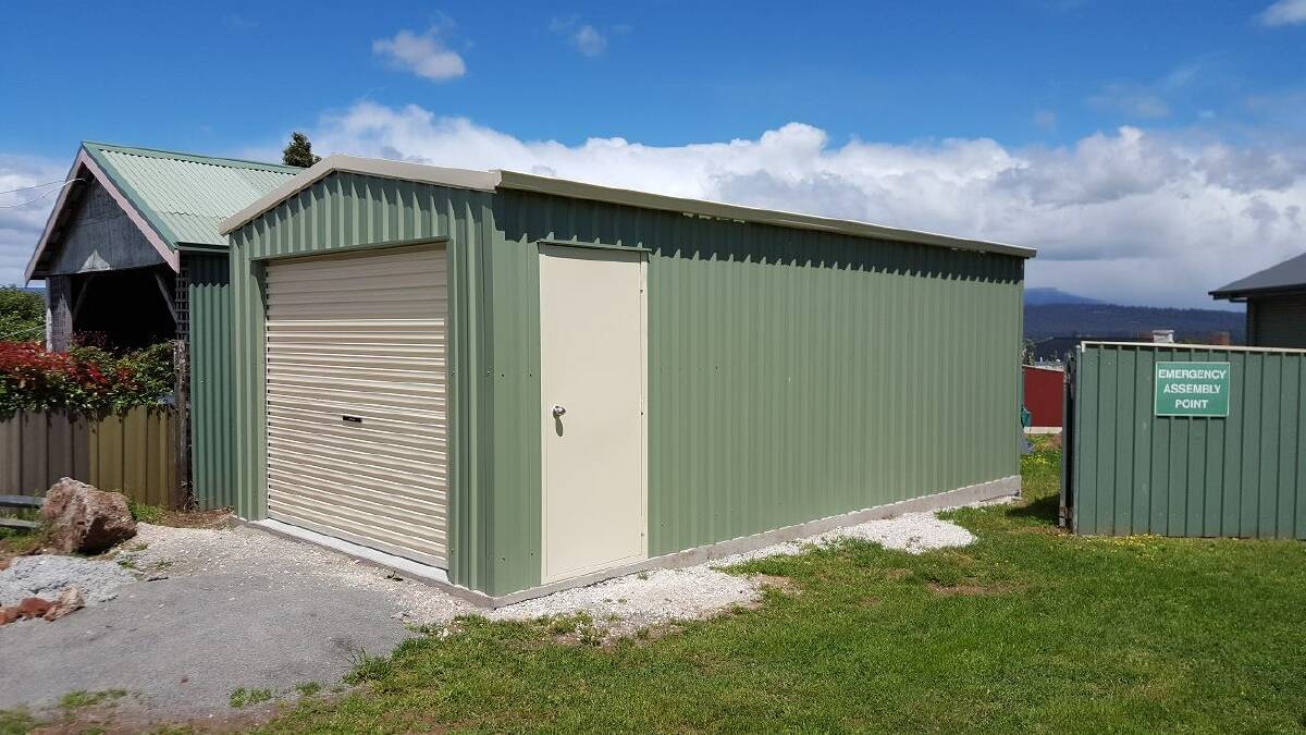 The new shed for the Harvest Co-operative. 